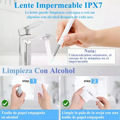 Limpiador de Oídos Inteligente - Limpieza segura y visible ✨