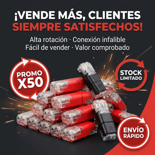 jarvis-oferta — Conectores Cables x50 Unidades