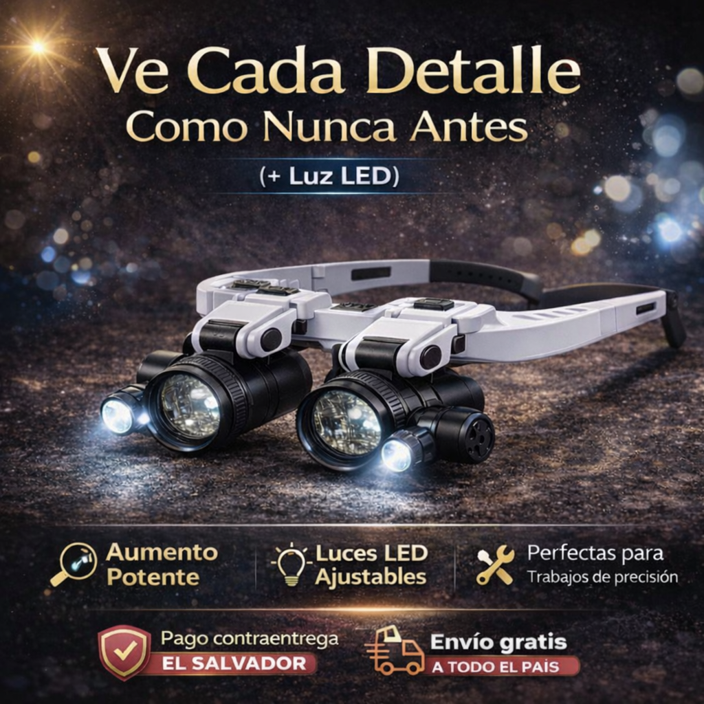 Gafas Lupa Led Profesionales