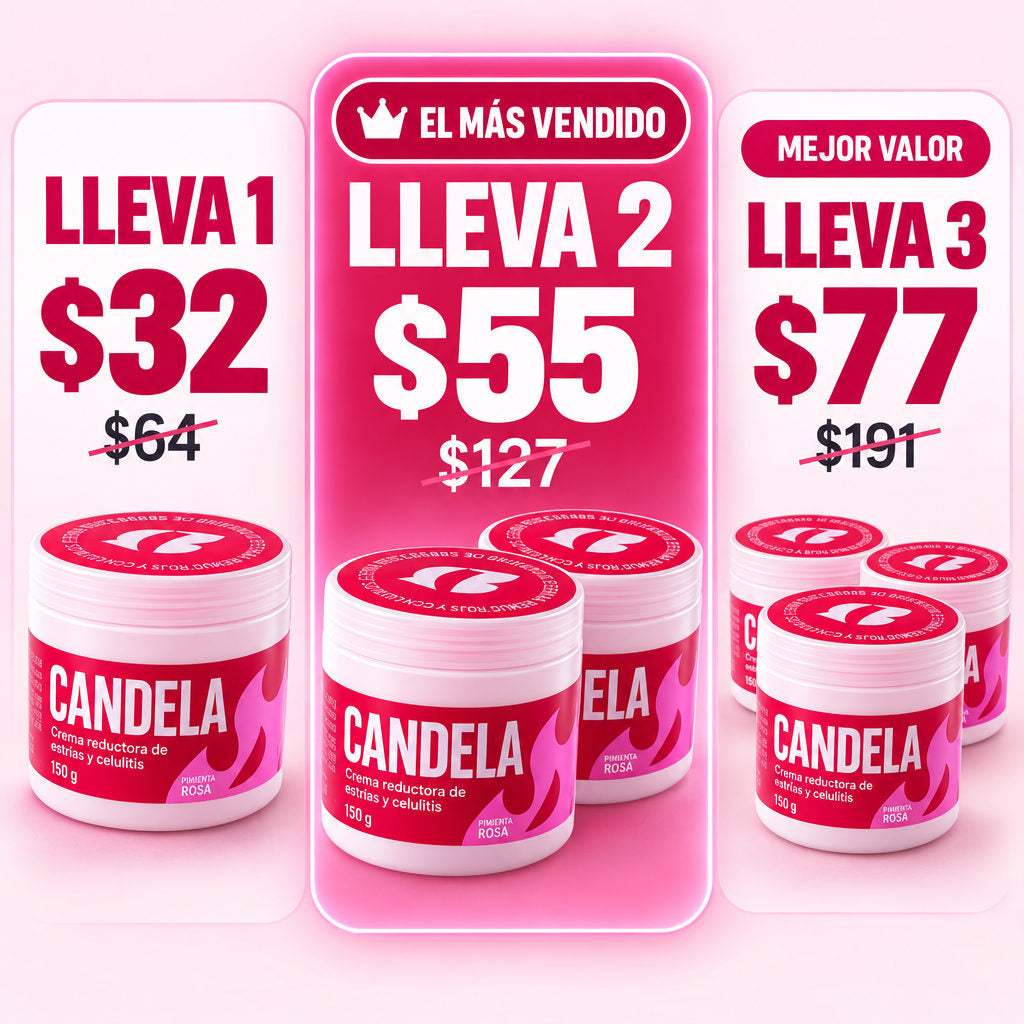 Candela - Crema reductora — OFERTAS POR CANTIDAD