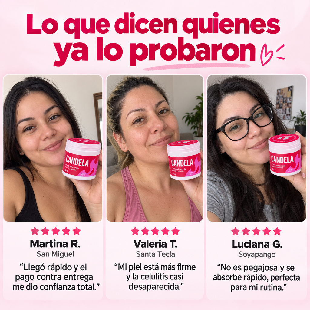 Candela - Crema reductora — D · LA PRUEBA DE GENTE REAL