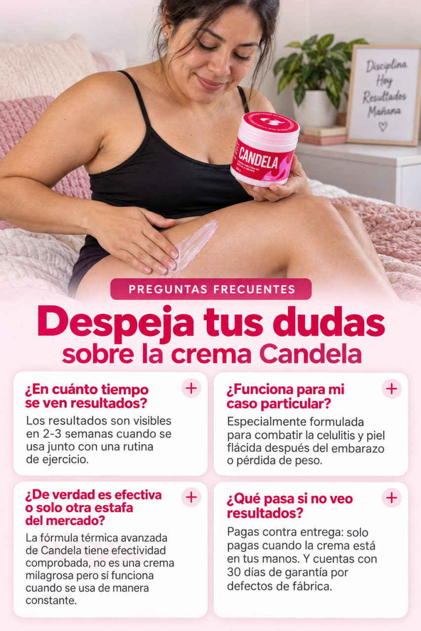 Candela - Crema reductora — O · TUMBA LA DUDA