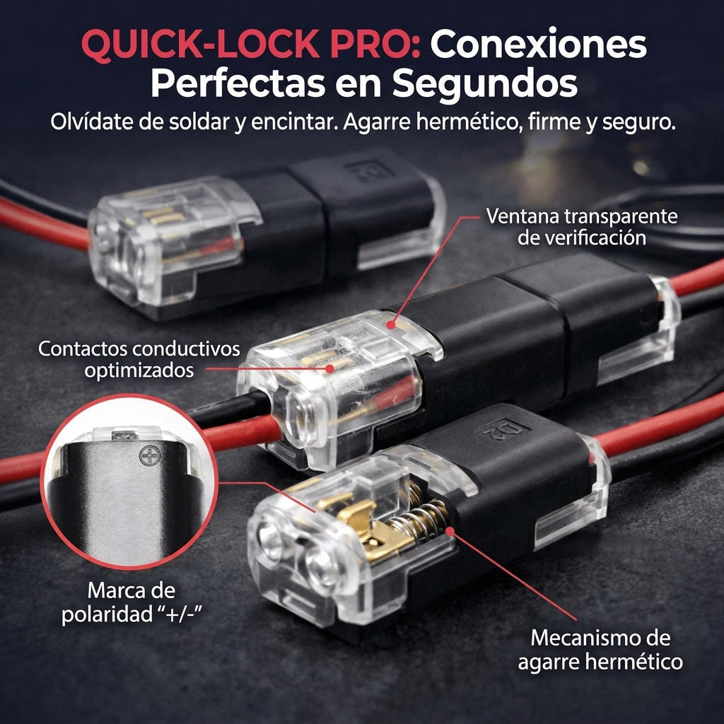 Conectores Cables x48 Unidades — DETALLES DE CALIDAD