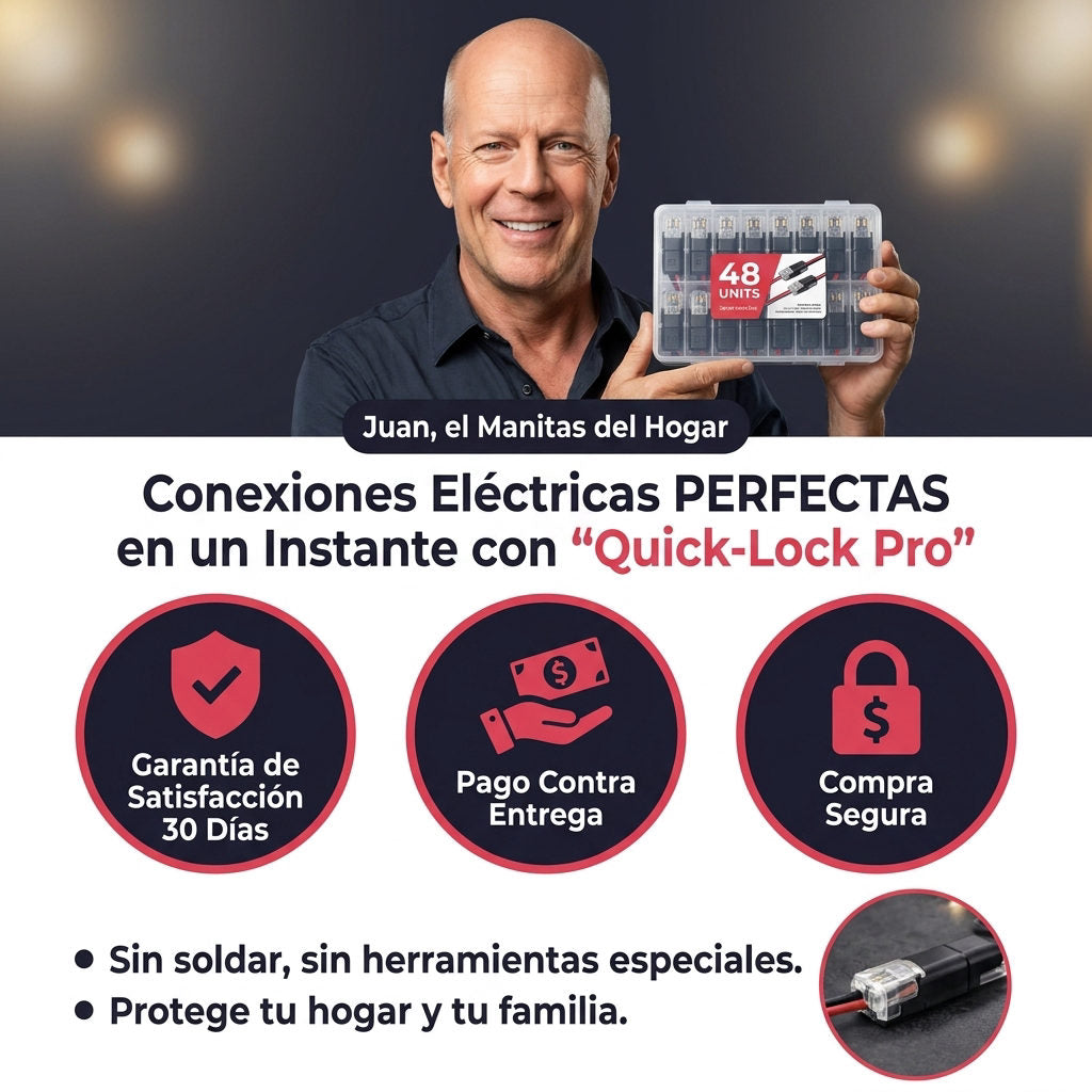 Conectores Cables x48 Unidades — GARANTIA Y SEGURIDAD
