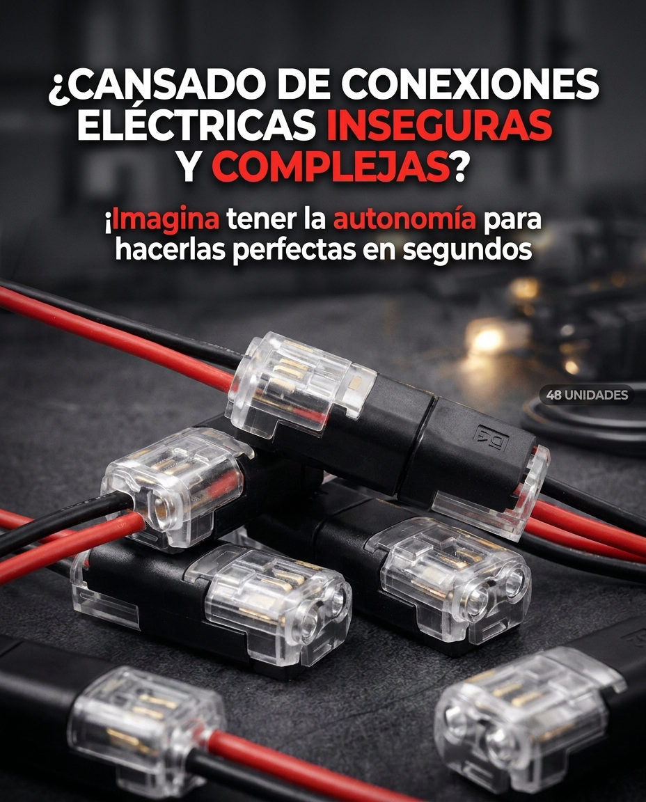 Conectores Cables x48 Unidades — CTA FINAL