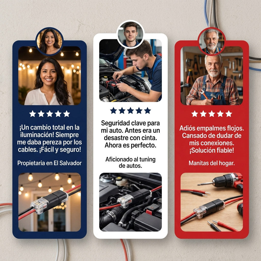 Conectores Cables x48 Unidades — Pack de 50 unidades — PRUEBA SOCIAL