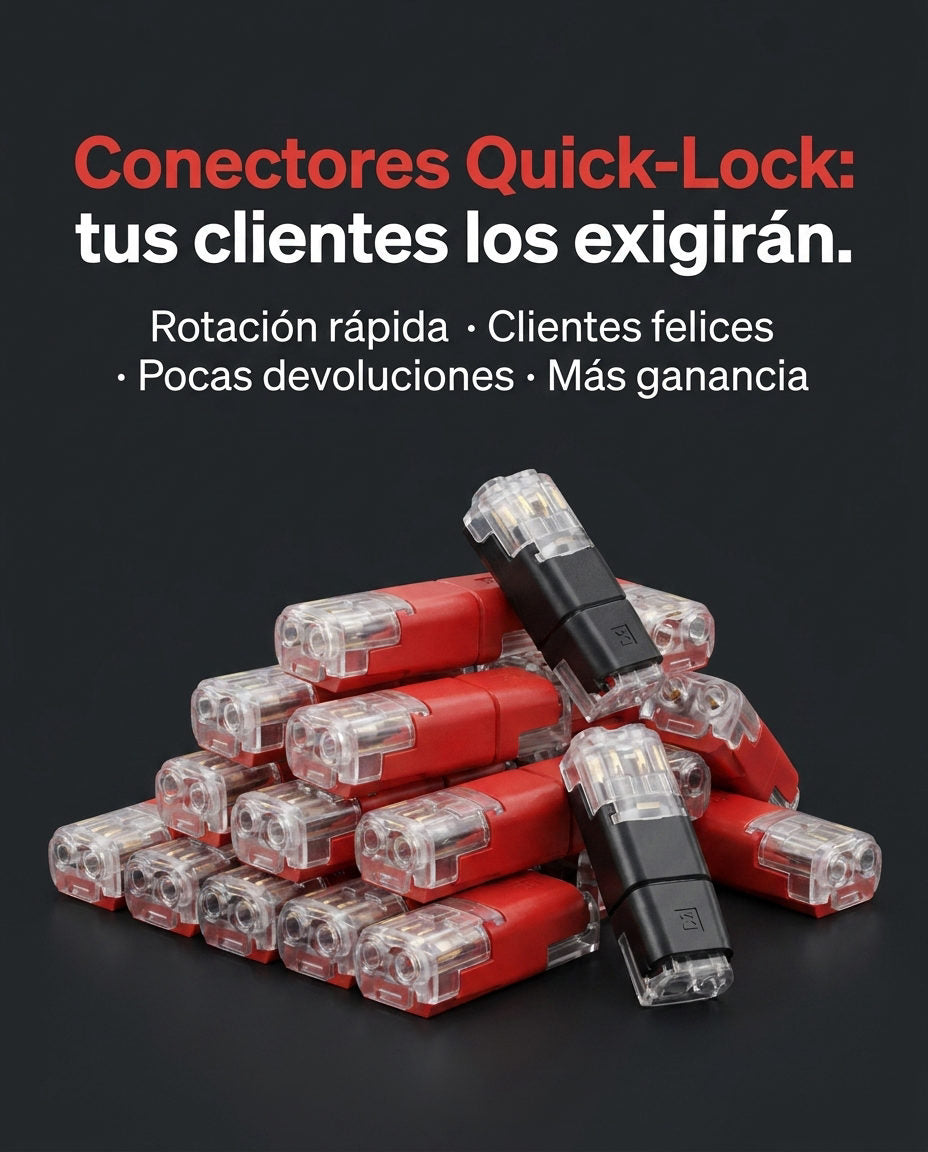 Conectores Cables x50 Unidades — HERO