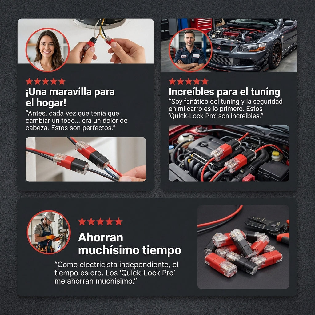 Conectores Cables x50 Unidades — PRUEBA SOCIAL