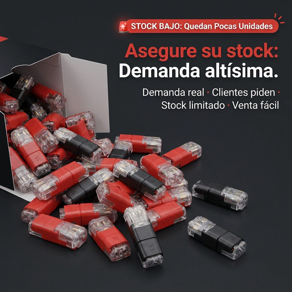Conectores Cables x50 Unidades — STOCK