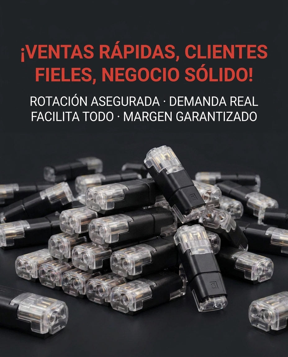 Conectores Cables x50 Unidades — CTA FINAL