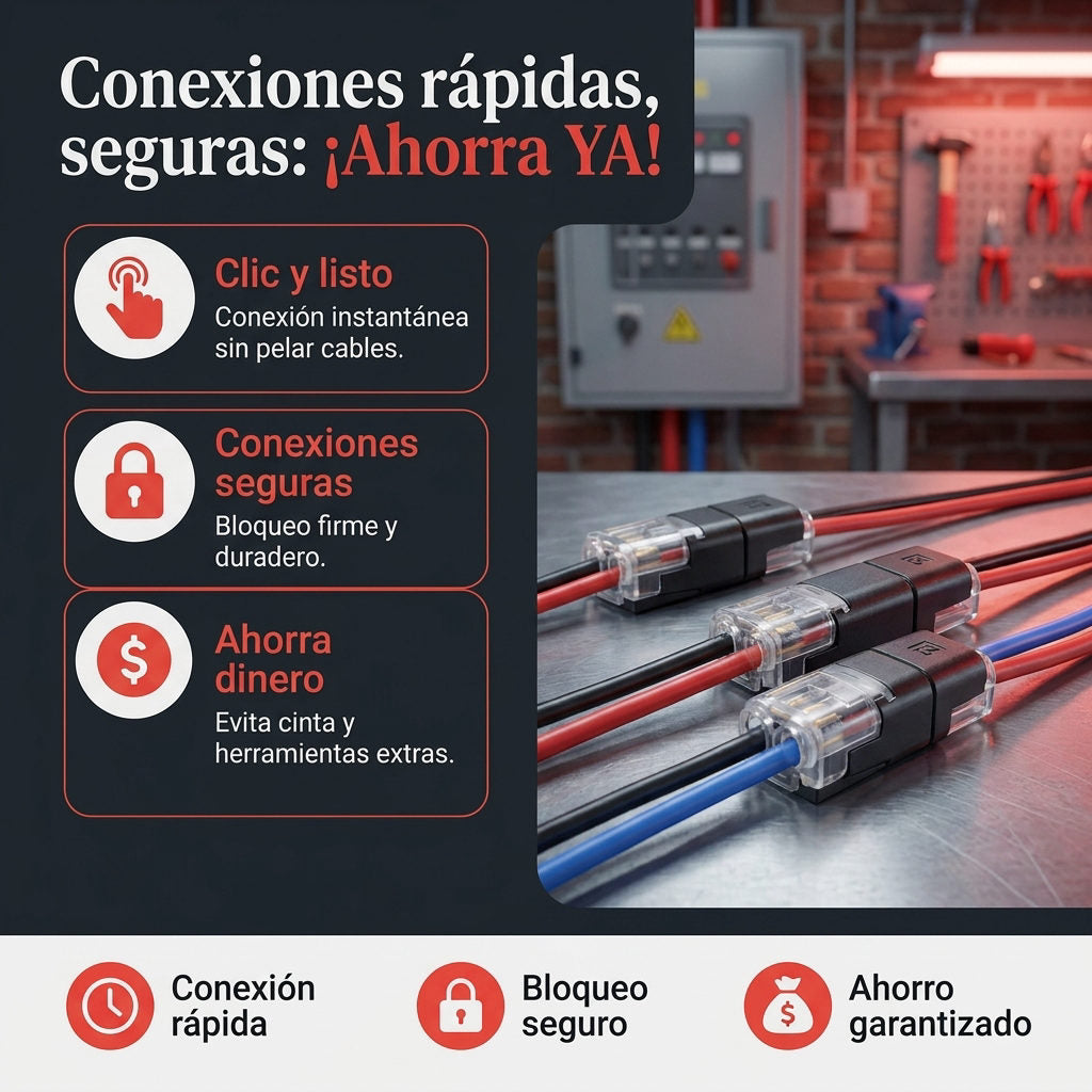 Conectores Cables x50 Unidades — EL ENFOQUE NATURAL Y SUS RESULTADOS