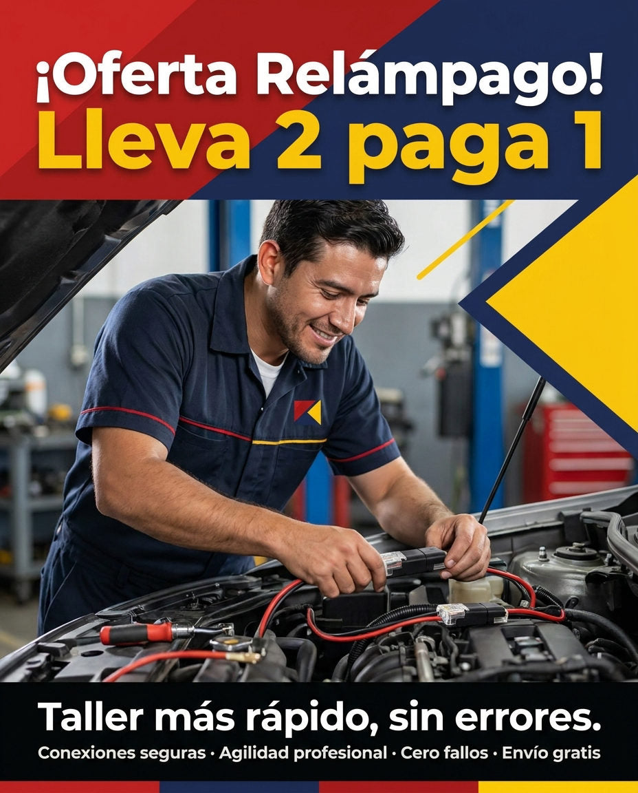 Conectores Cables x50 Unidades — Oferta Relampago Lleva 2 paga 1 — DOLOR Y SOLUCION