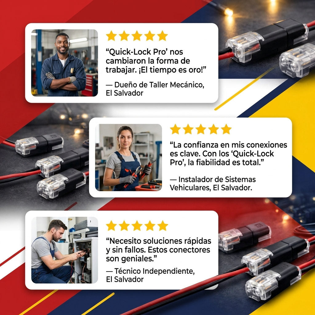 Conectores Cables x50 Unidades — Oferta Relampago Lleva 2 paga 1 — PRUEBA SOCIAL