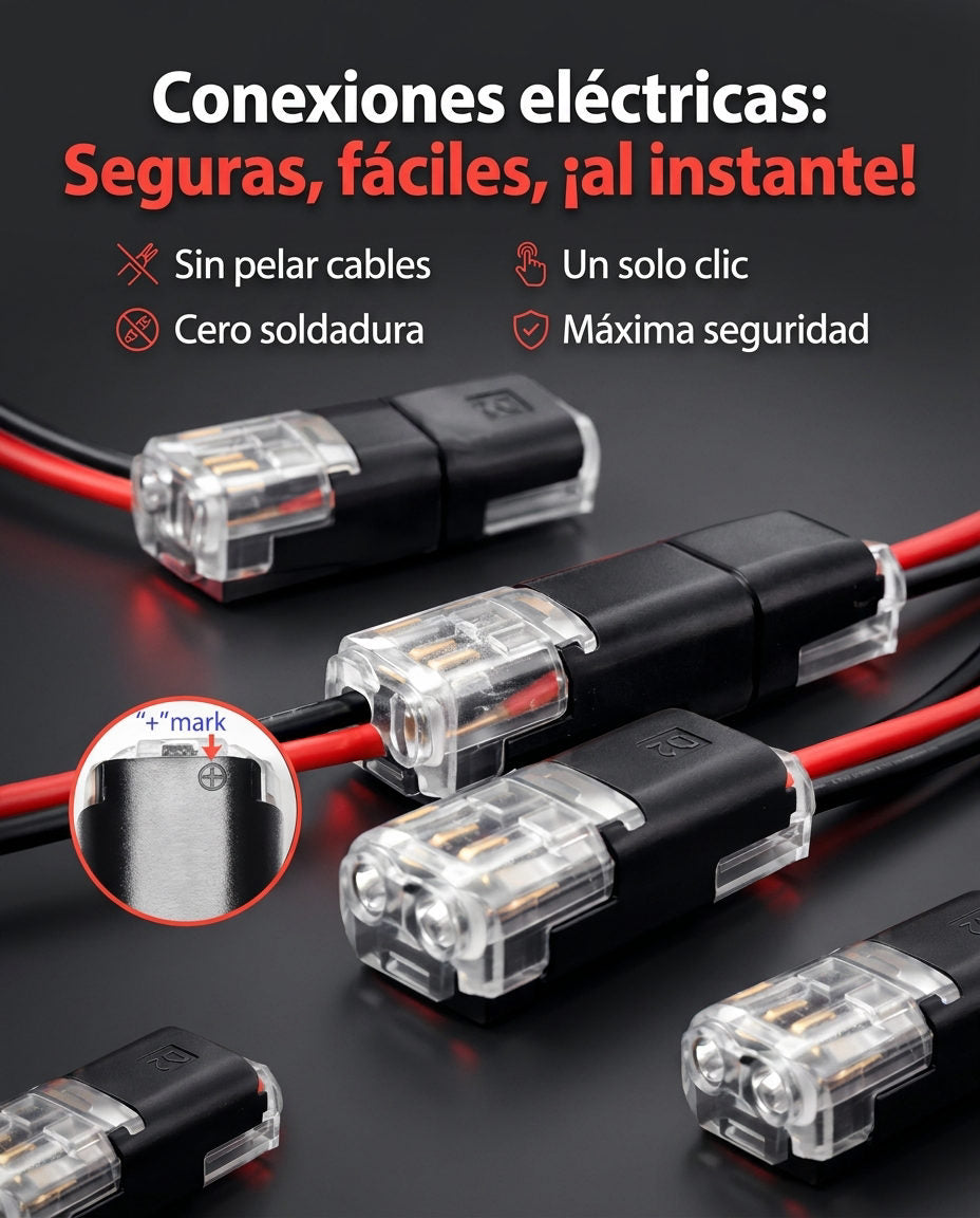 Conectores Cables x50 Unidades — HERO