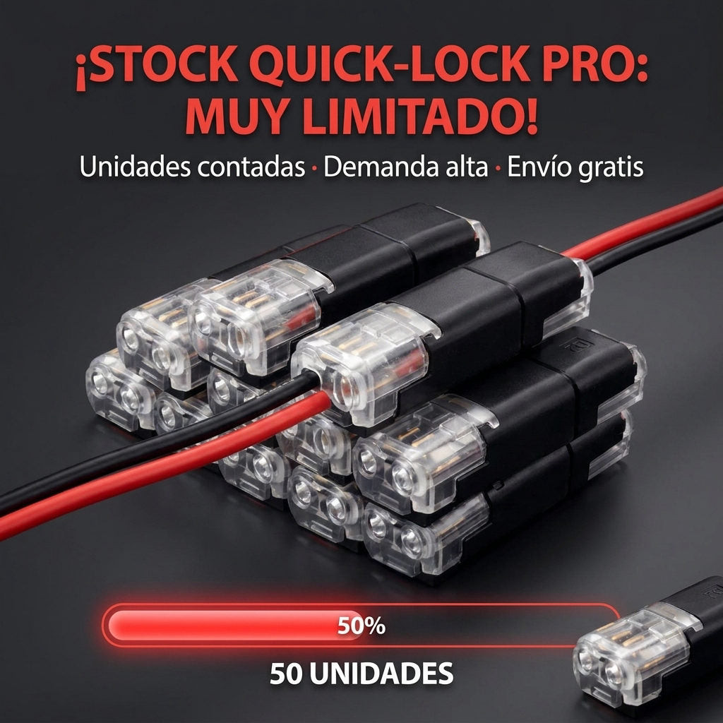 Conectores Cables x50 Unidades — STOCK