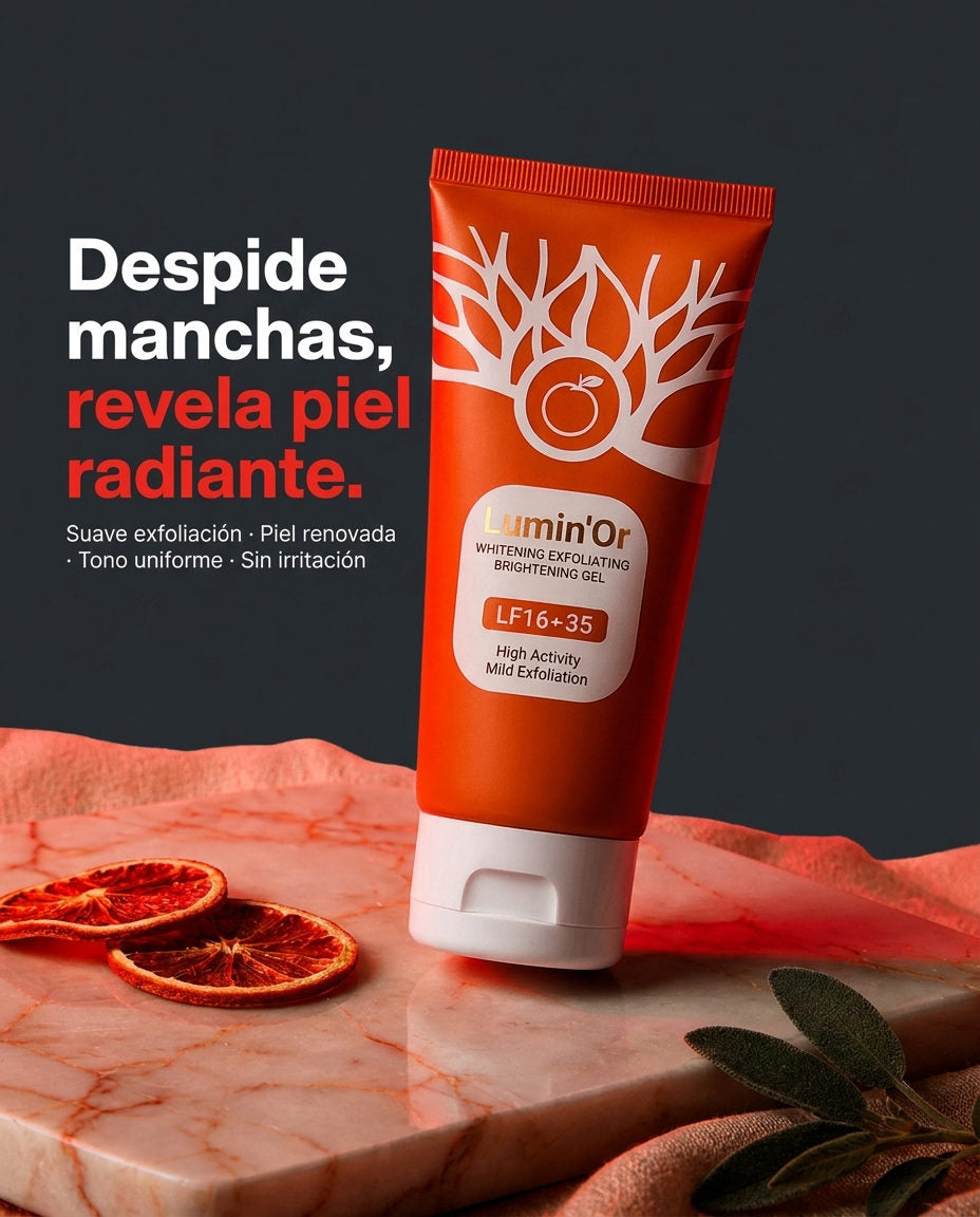 Gel exfoliante con enzimas naturales de naranja — CTA FINAL