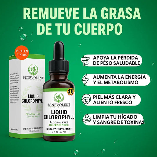 Clorofila Liquida - Solución en Gotas para el día a día