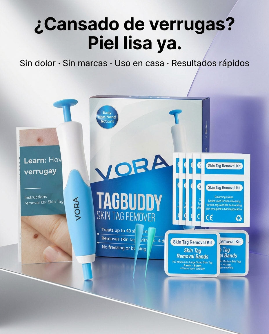 Kit TagBuddy – ¡Adiós a las verrugas! — HERO
