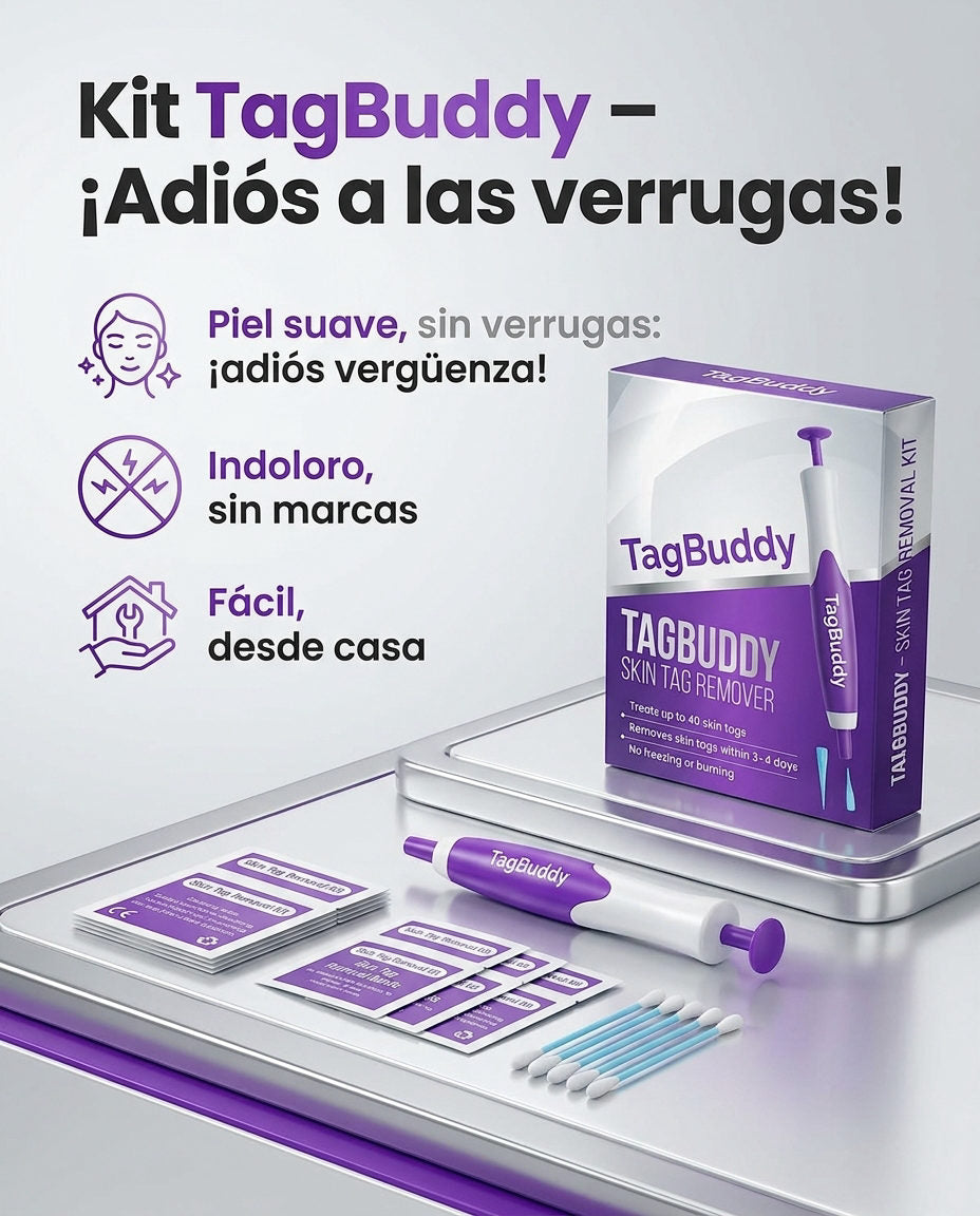 Kit TagBuddy – ¡Adiós a las verrugas! — BENEFICIOS