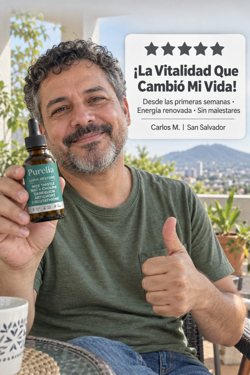 Purelia: apoyo hepático integral para restaurar la energía y la vitalidad. — D · LA RESEÑA QUE CONVENCE