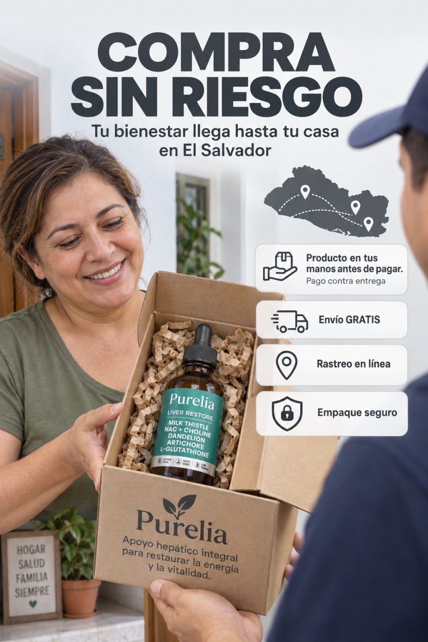 Purelia: apoyo hepático integral para restaurar la energía y la vitalidad. — O · COMPRA SIN RIESGO